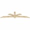 Ekena Millwork Davenport Rough Sawn Timber Gable Bracket, Douglas Fir, 108"W x 31 1/2"H x 2"D x 6"F, 7/12 Pitch GBW108X31X0206DAV00RDF - alternate 3
